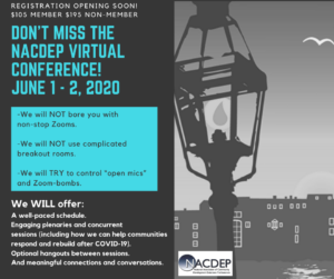 Cover photo for NACDEP 2020 Virtual Conference