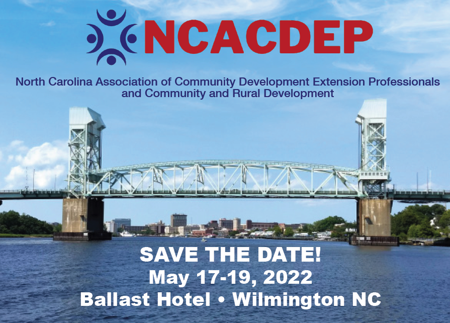 Save the date, may 17-19, Wilmington NC